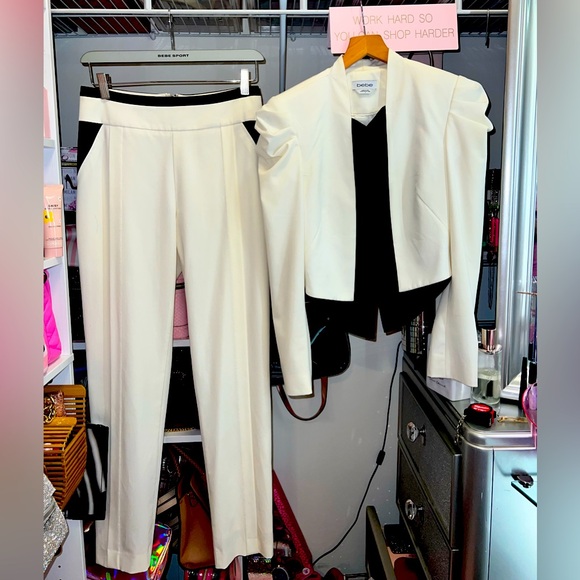 Bebe suit black and white - Picture 3 of 13